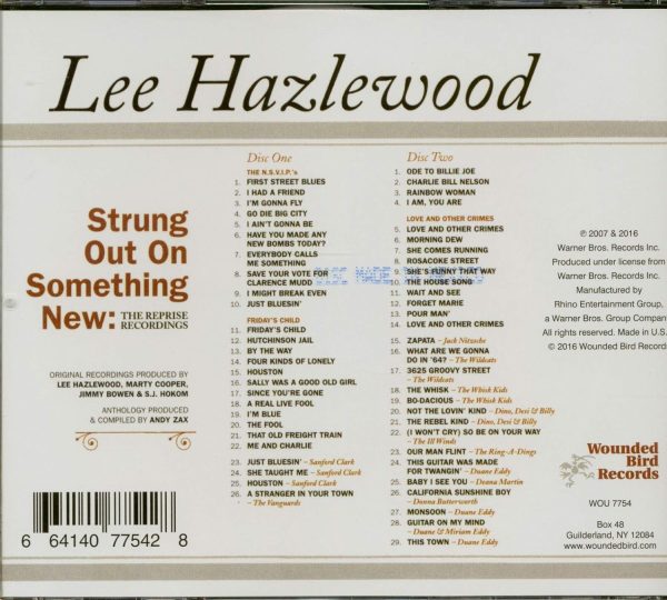 2CD - Lee Hazlewood - The Reprise Recordings Discount