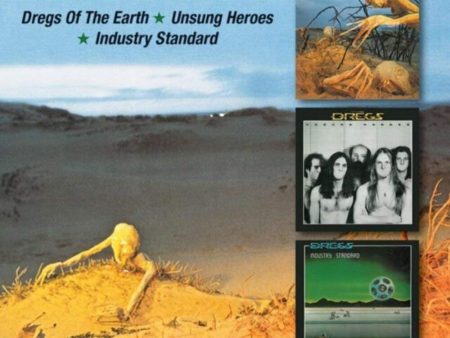 2CD - Dixie Dregs - Dregs of the Earth   Unsung Heroes   Industry Standard For Discount