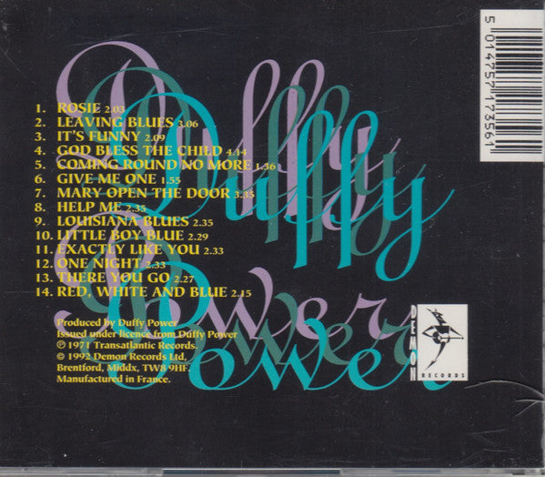 USED CD - Duffy Power – Little Boy Blue For Sale