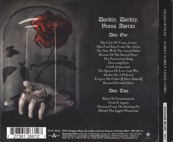 USED 2CD - Cradle Of Filth – Darkly, Darkly, Venus Aversa Online Sale