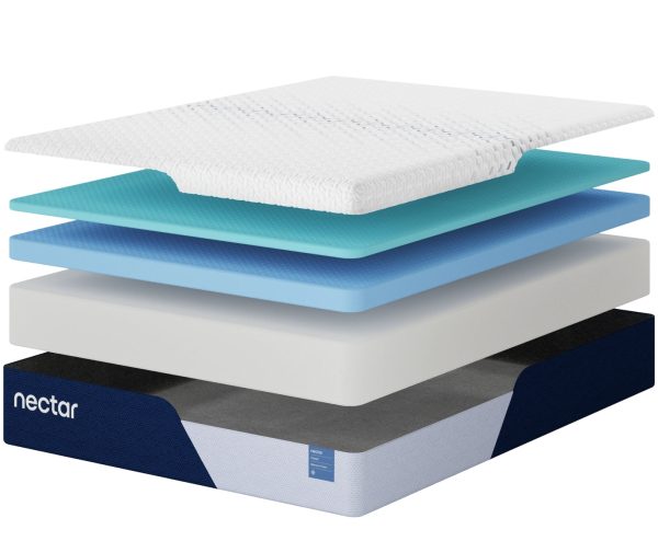 Nectar Foam Classic 5.1 White Twin Mattress For Sale