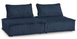 Bales Navy 2-Piece Modular Seating Supply