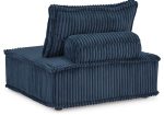 Bales Navy 2-Piece Modular Seating Supply