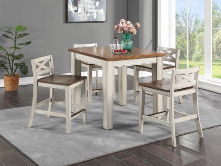 Lindale 5-Pack Counter Dining Set(Table & 4 Counter Stools) Discount