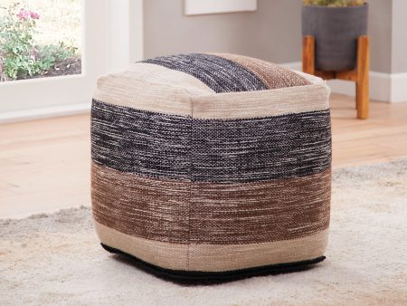 Jamal Handwoven Pouf Online Hot Sale