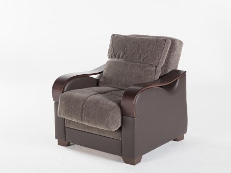 Bennett Armoni Brown Armchair Online Hot Sale