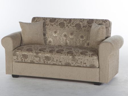 Elita S Yasemin Beige Loveseat on Sale