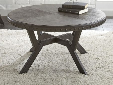 Alamo Round Cocktail Table Online Hot Sale