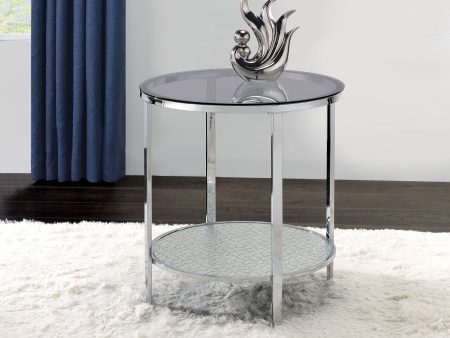 Frostine Round End Table Hot on Sale