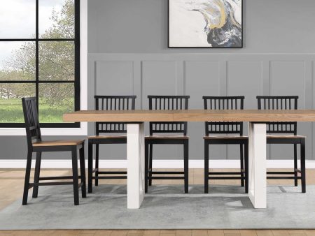 Magnolia 5-Piece 80-96-inch Counter Height Dining Set(Table & 4 Counter Chairs) Sale