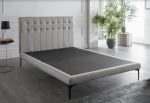 Stratton Bell Basic Light Grey Full Bed Hot on Sale