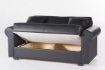 Floris Santa Glory Black Loveseat For Cheap