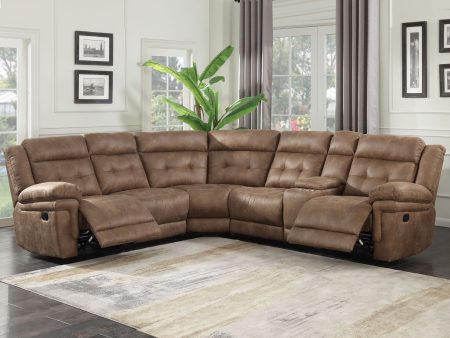 Anastasia 3-Piece Manual Reclining Sectional Online now