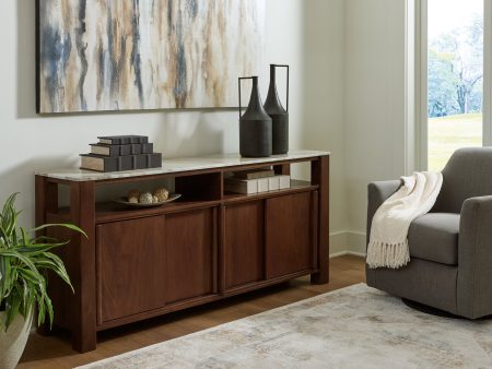 Tobinville Dark Brown Accent Cabinet For Sale