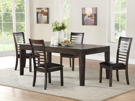 Ally 5 Piece Set(Table & 4 Side Chairs) Cheap