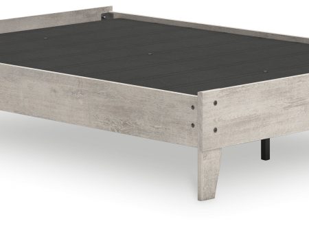 Shawburn Whitewash Full Platform Bed on Sale