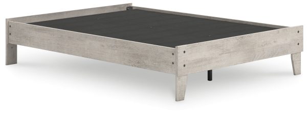 Shawburn Whitewash Full Platform Bed on Sale