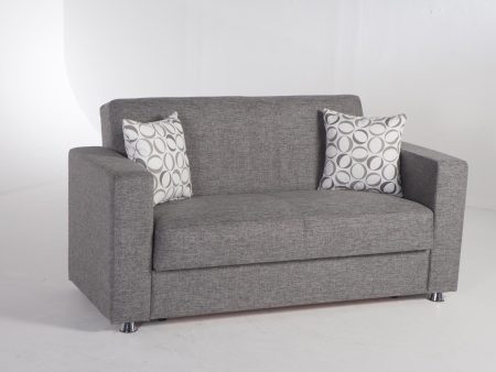 Tokyo Diego Gray Loveseat Online Hot Sale