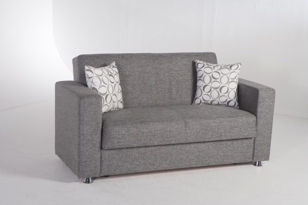 Tokyo Diego Gray Loveseat Online Hot Sale