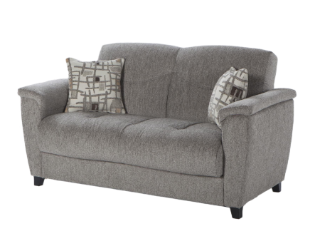 Aspen Aristo Light Brown Loveseat on Sale