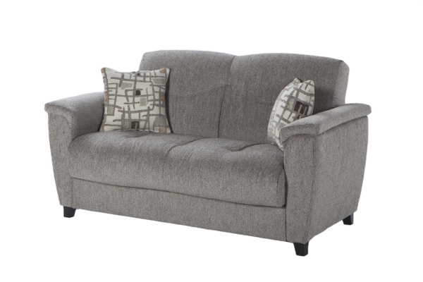 Aspen Aristo Light Brown Loveseat on Sale