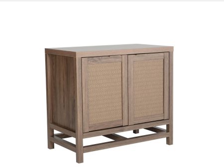 Arden Alegro Walnut 2-Door Console Hot on Sale