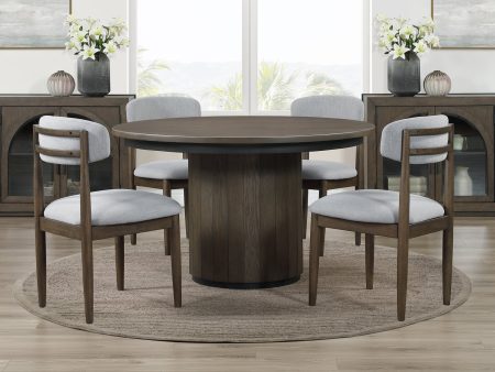 Burlington 5-Piece 52″ Round Dining Set Online Sale