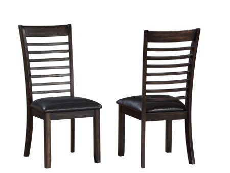 Ally Side Chair, Antique Charcoal, Set of 2 Online