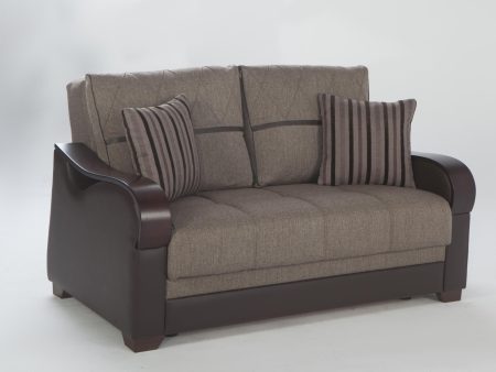 Bennett Redeyef Brown Loveseat Online Sale