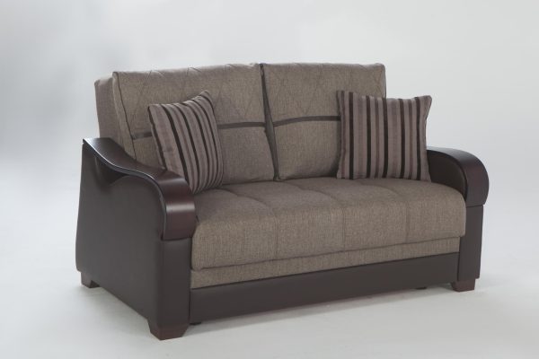 Bennett Redeyef Brown Loveseat Online Sale