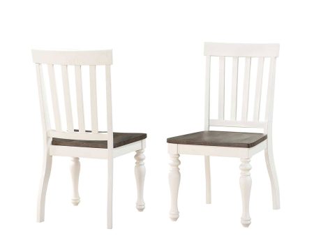 Joanna Two Tone Side Chair, Set of 2 Online Hot Sale