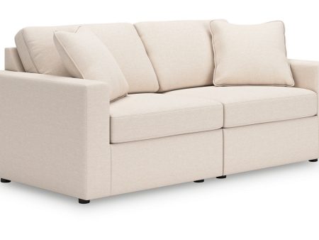 Modmax Oyster 2-Piece Sectional Online Hot Sale