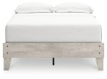 Shawburn Whitewash Full Platform Bed on Sale