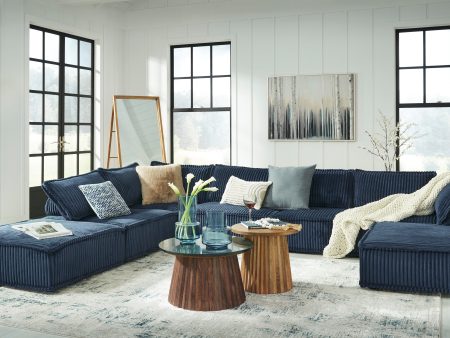 Bales Navy 7-Piece Modular Seating For Sale