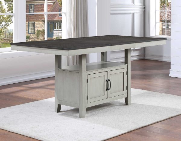 Hyland 80-inch Counter Table w 20-inch Leaf For Cheap