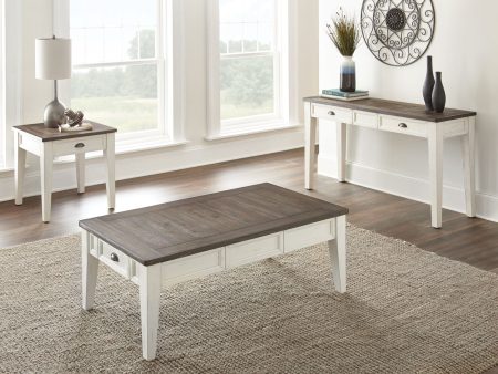 Cayla 3-Piece Set(Cocktail & 2 End Tables) Online Hot Sale