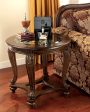 Norcastle 2 End Tables in Dark Brown on Sale