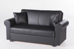 Floris Santa Glory Black Loveseat For Cheap