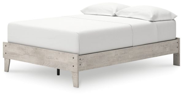 Shawburn Whitewash Full Platform Bed on Sale