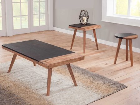 Caspian 3-Piece Occasional Set(Cocktail Table & 2 End Tables) on Sale