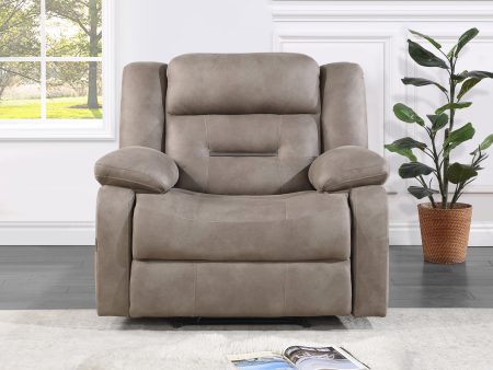 Abilene Manual Recliner, Tan For Discount