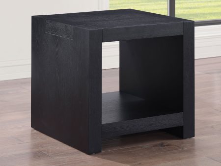 Aubrey End Table, Black Hot on Sale