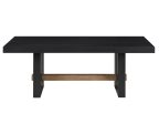 Aubrey 48″ Coffee Table, Black Online Sale