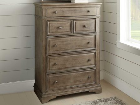 Highland Park Chest, Waxed Driftwood Cheap