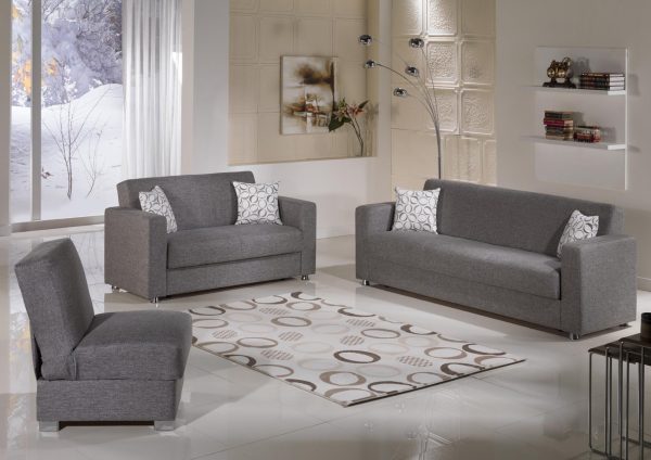 Tokyo Diego Gray Loveseat Online Hot Sale