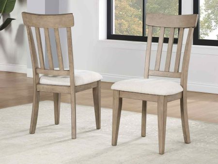 Napa Side Chair, Sand, Set of 2 For Cheap