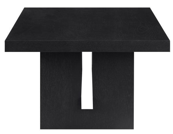 Aubrey 48″ Coffee Table, Black Online Sale