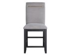 Yves 24″ Counter Stool, Grey Upholstered, Set of 2 Supply