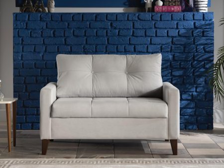 Zigana Light Grey Chair and a Half Discount