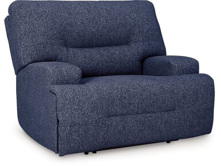 Acklen Place Navy Oversized Power Recliner Sale